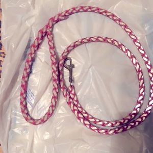 Leash. Pink glow in the dark